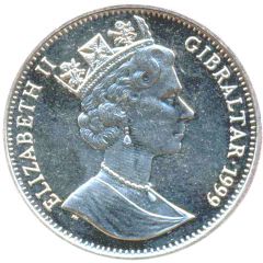 1 Crown - Elizabeth II A Royal Marriage