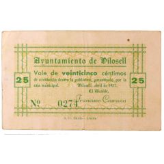 25 Céntimos El Vilosell
