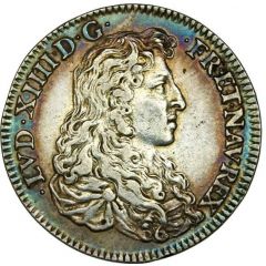 Jeton Louis XIV, Trésor Royal 1666