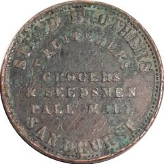 1 Penny - Stead Bros - Vines Bendigo, Victoria