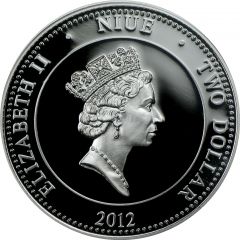2 Dollars - Elizabeth II Year of the Dragon