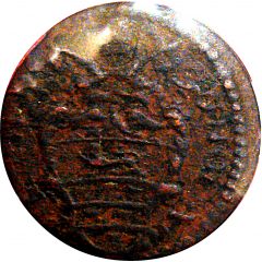 1 Quattrino - Innocent XI St. Peter