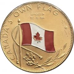 Medal - Canada`s Own Flag Canada Centennial