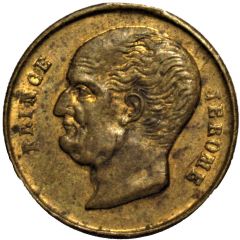 Médaillette, Prince Jérôme Bonaparte , frère de Napoléon I