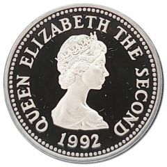 1 Pound - Elizabeth II Shield of Arms, Silver Proof