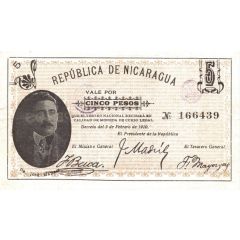 5 Pesos Provisional Issue