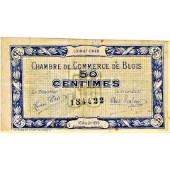 50 Centimes - Chambre de Commerce de Blois 41