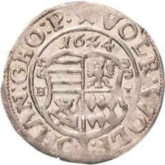 1 Groschen - Volrat VI, Wolfgang III and John George