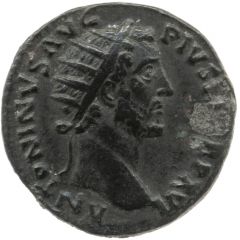 Dupondius - Antoninus Pius SALVS AVG COS IIII S C, Salus