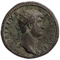 Dupondius - Hadrian HILARITAS P R COS III S C, Hilaritas