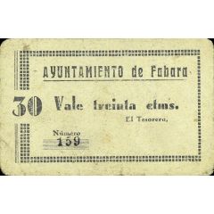 30 Céntimos Fabara