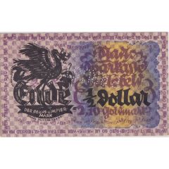 2.1 Goldmark / ½ Dollar Stadtsparkasse
