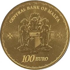100 Euros Maltese Cross