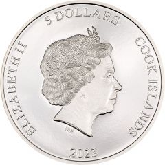 5 Dollars - Charles III Tenham Meteorite