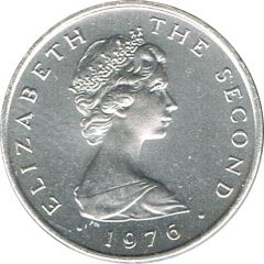 1 Penny - Elizabeth II Loaghtyn sheep, Silver