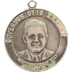 Medal - Governor Otto Kerner Inauguration Day Illinois