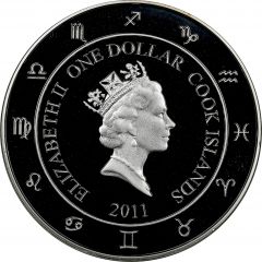 1 Dollar - Elizabeth II Capricorn