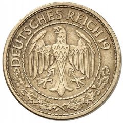 50 Reichspfennig Pattern