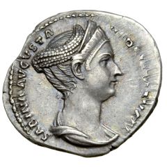 Denarius - Sabina Vesta