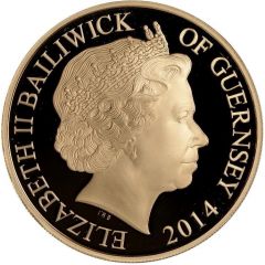 5 Pounds - Elizabeth II Great War, Gold Proof