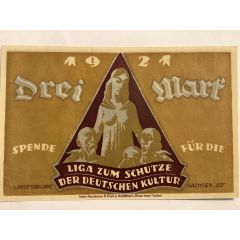 3 Mark Liga zum Schutze der Deutschen Kultur