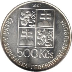 500 Korun Jan Ámos Komenský