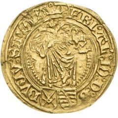 1 Goldgulden - Frederick III, John I, and Albert