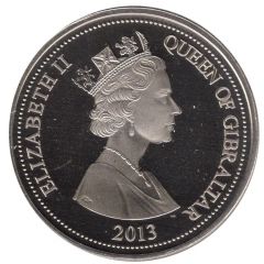 1 Crown - Elizabeth II Treaty of Utrecht