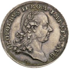 Medal - Coronation of Leopold II as Holy Roman Emperor
