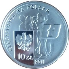 10 Zlotys 30th Anniversary of the Establishment of the Independent Students’ Union