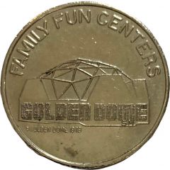 Arcade Token - Golden Dome Greenbelt, Maryland