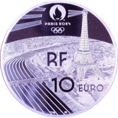 10 Euros JO 2024 Mascot