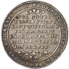1 Thaler Entombment of Hedwig, widow of Ulrich