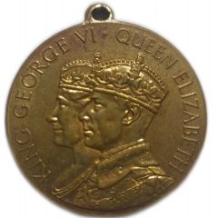 Medal - George VI and Elizabeth Coronation 1937