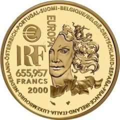 655.957 Francs Nouveau Art