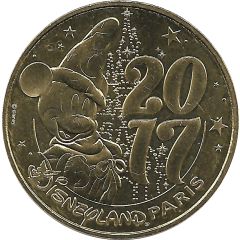Monnaie de Paris Tourist Token - Disneyland Paris 2017
