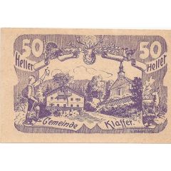 50 Heller Klaffer