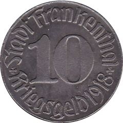 10 Pfennig - Frankenthal