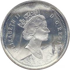 25 Cents - Elizabeth II Royal Canadian Mint