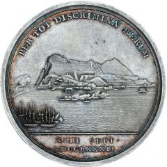 Award - George III General Eliott`s Medal, silver