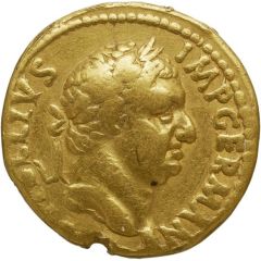 Aureus - Vitellius CONSENSVS EXERCITVVM, Mars