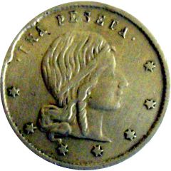 1 Peseta - Casino Token