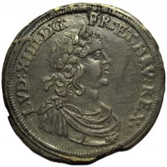 Jeton - Louis XIV - Rechenpfennig par Conrad Lauffer