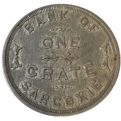1 Crate - Bank of Sarcoxie Sarcoxie, Missouri