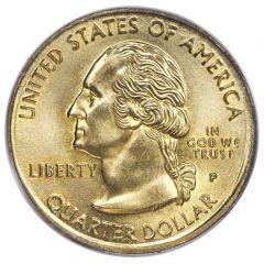 1/4 Dollar `Washington Quarter` Pennsylvania, Pattern