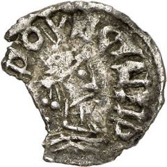 Obol - Louis I Arles mint, City gate