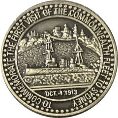 Medal - 100 Yrs of the International Fleet Review Sydney Military Medal