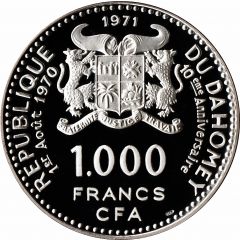 1000 Francs Independence