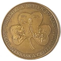 Medal - O`Neill, Nebraska Centennial