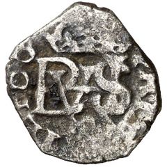 1/2 Real - Felipe IV monogram